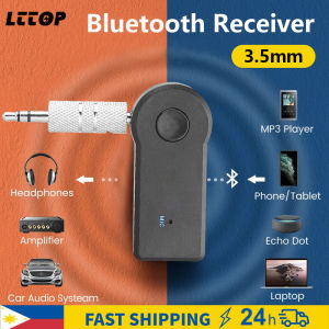2 In 1 Wireless Bluetooth 5.0 Receiver Transmitter Adapter 3.5mm Jack For Car Music Audio Aux A2dp Headphone Reciever Handsfree