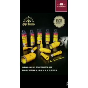 Mata Bor Granit Keramik Kaca Drat M10 & Mesin Gerinda Diamond Core Bit