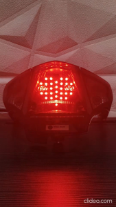 Stoplamp Running Beat Karbu Model I Love U 8 Mode Otomatis