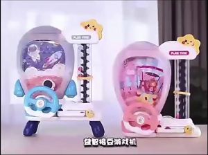 [Hàng cao cấp] Đồ Chơi Máy Hứng Bi Máy Bắt Hạt Đậu Hình Phi thuyền Kèm Vô Lăng Có Nhạc Cho Bé Máyhứng bóng