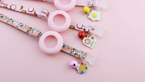 Collar Anti-lost Adjustable Pet Collar Cat Collar with GPS Case Puppy Necklace Collar with Bell