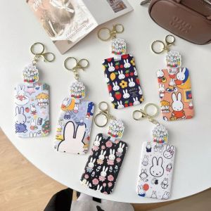 Miffy Kawaii Plastic Chest Badge with Expandable Buckle ID Card Protective Cover Cute Gift Toy