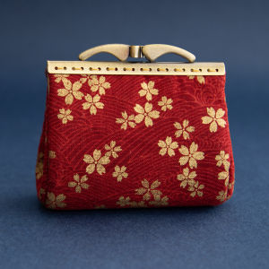 กระเป๋าใส่เหรียญแบบมีหูสำหรับใส่บัตรและของเล็ก กระเป๋าสตางค์ย้อนยุคทำมือจากจีนแผ่นดินใหญ่ กระเป๋าสตางค์ผ้าฝ้ายลายสัตว์สำหรับผู้หญิง