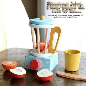 Bộ Đồ Chơi Nhà Bếp Cho Bé Với Đồ Ăn Giả Thực Tế Đồ Chơi Nấu Ăn Tương Tác Đồ Chơi Giả Vờ Bằng Gỗ Dành Cho Trẻ Từ 3-12 Tuổi