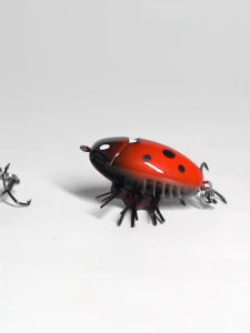 Kingdom Mồi Câu Cá 1.8G 23mm 3.3g 29mm Bọ Cánh Cứng nổi mồi cứng Micro swimbait côn trùng thu hút