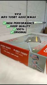 CLASSIC AUDIO VX12 5800Watts 4 channel power amplifier MRV-905BT (ORIGINAL)