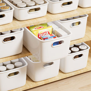 กล่องเก็บของทรงสี่เหลี่ยม กล่องเก็บของในตู้ครัว กล่องเก็บของในตู้เสื้อผ้า กล่องเก็บของบนโต๊ะ กล่องเก็บของสำหรับใส่ของกิน กล่องเก็บของสำหรับใช้ในบ้าน