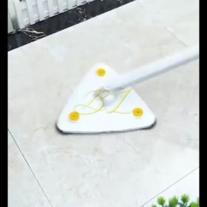 Triangle Mop Rotatable Extendable Triangle Self twisting Water Squeeze Cleaning Wash Mops