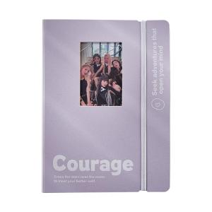 Couple Photo Album Organizer with English Lace Hollow-out Design 3 Inch