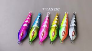 TEASER Slow-shaking Iron Plate 100-300g Luminous Lure Fish Bait Fake Bait Boat Fishing Fast Sinking Iron Plate Bait