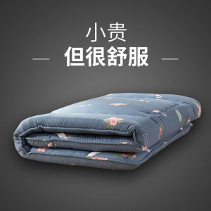 Thickened Cotton Mattress for Dormitory Bed Foldable Double-Sided Use Suitable for Upper And Lower Bunk Beds Anti-Mite