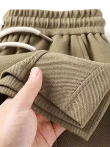 Quần Short Thể Thao Thường Ngày Cỡ Lớn 300 Pound Quần Dài Năm Điểm Mỏng Rộng Rãi Ống Đứng Quần Dài Mùa Hè Cho Nam