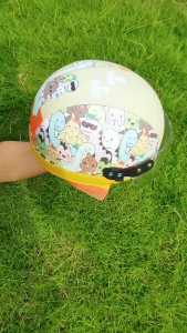 DinDin Kids Helm Anak Balita Dino Best Friends