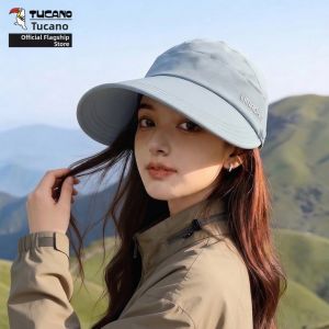 TUCANO | Sun Protection Hollow Crown Fisherman Hat Fast Drying