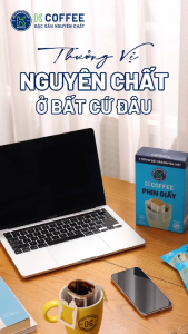 Cà Phê Phin Giấy K Coffee Filter 300G - Thương hiệu K Coffee