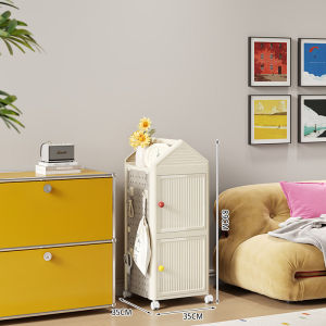 Rotatable Multi-layer Foldable Book Display Shelf