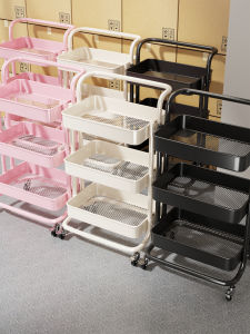 evesigar | 3 Tier Mobile Storage Rack with Wheels