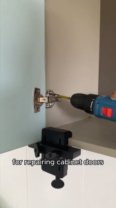 Household Hidden Door Mounting Jig Cabinets Frame Install Clamp Woodworking Cabinet Door Support Arm