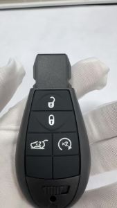 YOCASTY GQ4-53T Chìa Khóa Xe Từ Xa Fob 433 MHz 4A Chip PCF7961M Tương Thích Với Jeep Cherokee Sport KL 2014-2019 Nhựa & Kim Loại