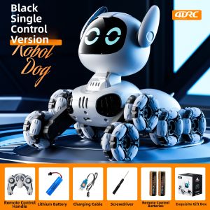 YILIXING | Electric Smart Eight-Wheel Gesture-Sensing Robot Dog Toy Car