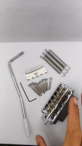 Bridge Tremolo Gitar Elektrik Stratocaster FENDER Semi Updown Chrome