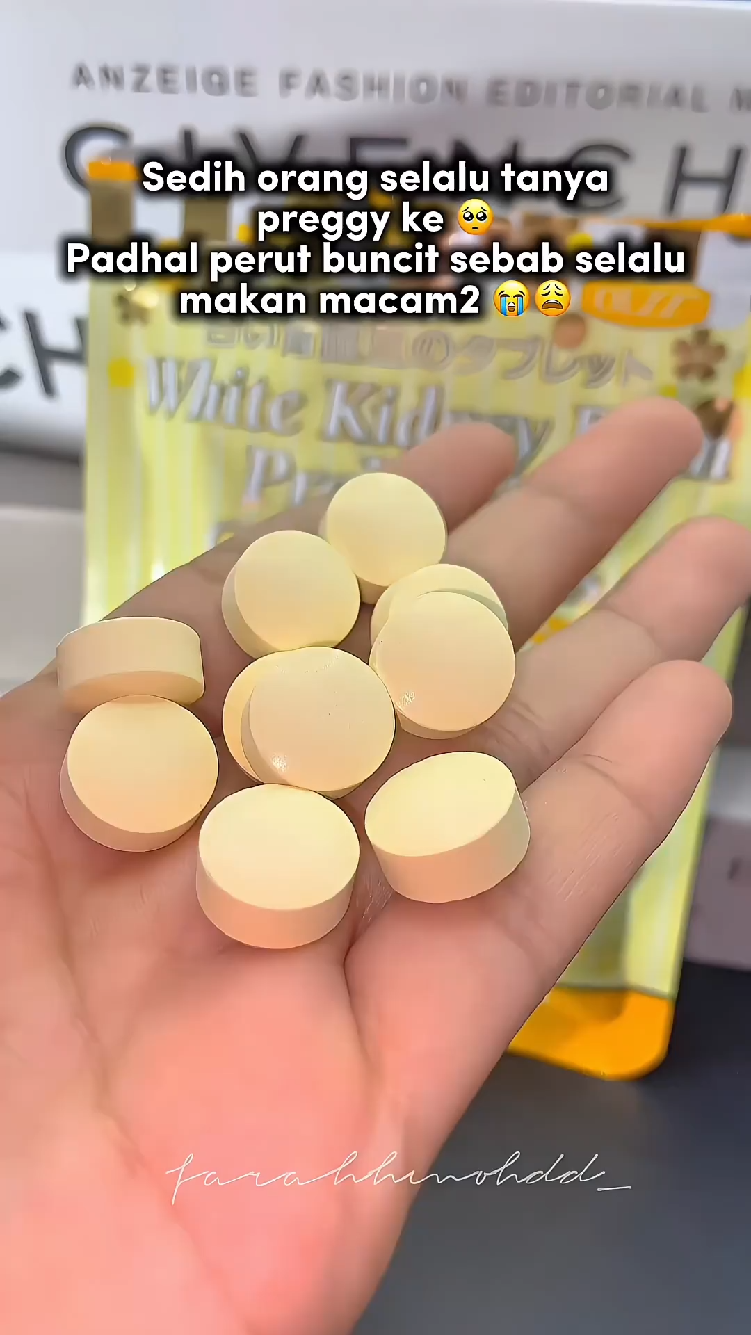 JAKIM Halal Selamat | Block Carbs & Oil! White Kidney Bean Probiotic Chewables | Shape Management OLZZ