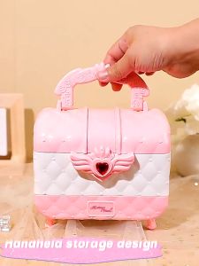 Children Cosmetic Toy House Cosmetic Handbag Kids Makeup Girls Makeup Set Toys - Safe Simulation Makeup Palette Toy - Environmentally Friendly Materials - Exquisite Craftsmanship - Colorful Appearance for Learning Colors - Encourages Role-Playing and Imagination
