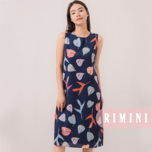 RIMINI - Dress Cewe Non Formal Motif Putungan Textured xs-xl - Locca Dress - 522108