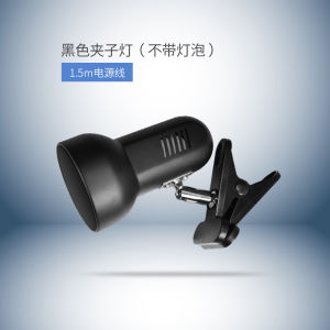 Plug-In Simple Bedroom Bedside LED Lamp Studying Desk Clamp-On Eye-Protection Light for Student Childrens Dormitory