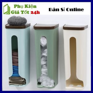 Hộp Đựng Túi Rác Túi Nilon Bao Nilong  Khăn Giấy Túi Bóng Dán Tường Siêu Tiện Lợi - Hộp Đựng Túi Nilong Nhà Bếp  Hộp Nhựa Dán Tường  Hộp Đựng Giấy Vệ Sinh