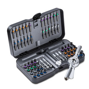 40/64/66in1 Precision Hand Screwdriver Set Magnetic Assembly 1/4 Inch Bit for Repairing Mobile Phones Computers Cameras Bicycles