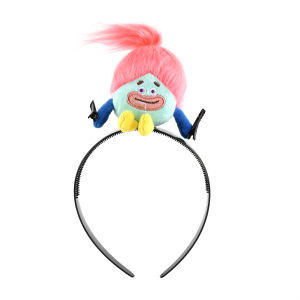 Funny Plush Toy Headband For Women Girls Lacking Teeth Exploding Hair Ugly Baby Headband Cute Cartoon Doll Hair Hoop Hairpin