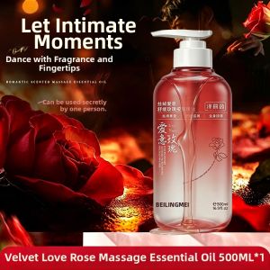 Warming Ylang-rose Essential Massage Oil
