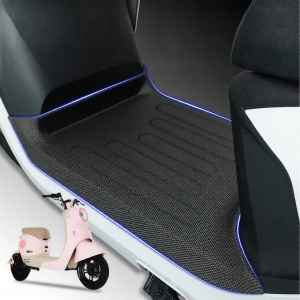 Decorative E-bike Foot Mat