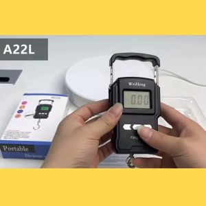 COD Taffware Digipounds Timbangan Koper Tas Digital Scale 75kg 0.01kg - WH-A27