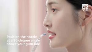 Bộ 2 đầu xịt máy tăm nước Philips Sonicare F1 Standard nozzle HX3042/00 - HÀNG CHÍNH HÃNG