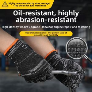 Terrain Kun | Wear-resistant Slip-resistant Breathable Oil-resistant Protective Gloves