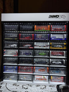 1/64 Inno Car Model Display Box Case for Collectible Toy Showroom Other Home Decorations And Arrangements