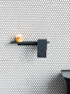 brabantia | Bathroom Shelf Roll Paper Holder with Tray