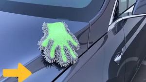 Multifunctional Car Wash Gloves Thickened Double-Sided Available Waterproof Car Wash Tools