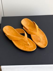 Leather Simple Comfortable Flip Flops Summer Women Sandals