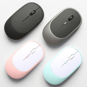 Rechargeable Wireless Mouse Dual Modes Bluetooth-compatible 2.4G USB Ergonomic Mice For Laptop Pad Tablet Macbook Mause