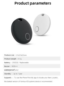 Smart Tag Coin - Type: Up to 365 Days Battery Life