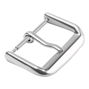 Thép Không Gỉ Khóa Đồng Hồ Khóa Cài Pin 10mm-22mm Dây Đeo Đồng Hồ Phụ Kiện Vàng Hồng Vàng Bạc Nút Đen Cho Dây Đeo Đồng Hồ