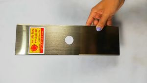 00988 ใบมีดตัดหญ้า 12*3.5 *1.2 mm. ตราพระอาทิตย์ ทําจากเหล็ก SK ค ม แข็ง พิเศษ ผลิตจากประเทศเยอรมัน