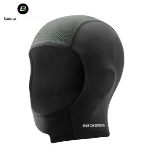 ROCKBROS รถจักรยานยนต์จักรยานใบหน้าหน้ากาก UPF50 + ผ้าไหมน้ําแข็งป้องกันแสงแดดจักรยานไหมพรมผ้าพันคอฤดูร้อนระบายอากาศหมวกขี่จักรยานหน้ากาก