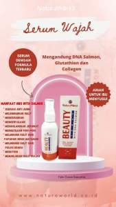 Natura Beauty Spray DNA SALMON ORI 100% NBS Baru (Member Resmi Naturaworld) Serum Kecantikan
