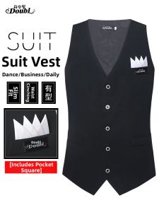 DANBAOLUO | Premium Modern Dance Waistcoat 2026 New Black