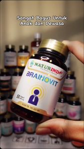 Brainovit Naturindo Asli: Suplemen Kesehatan Otak untuk Mengatasi Depresi, Stres, Insomnia & Sulit Fokus