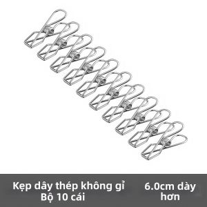 Kẹp Quần Áo Bền Inox